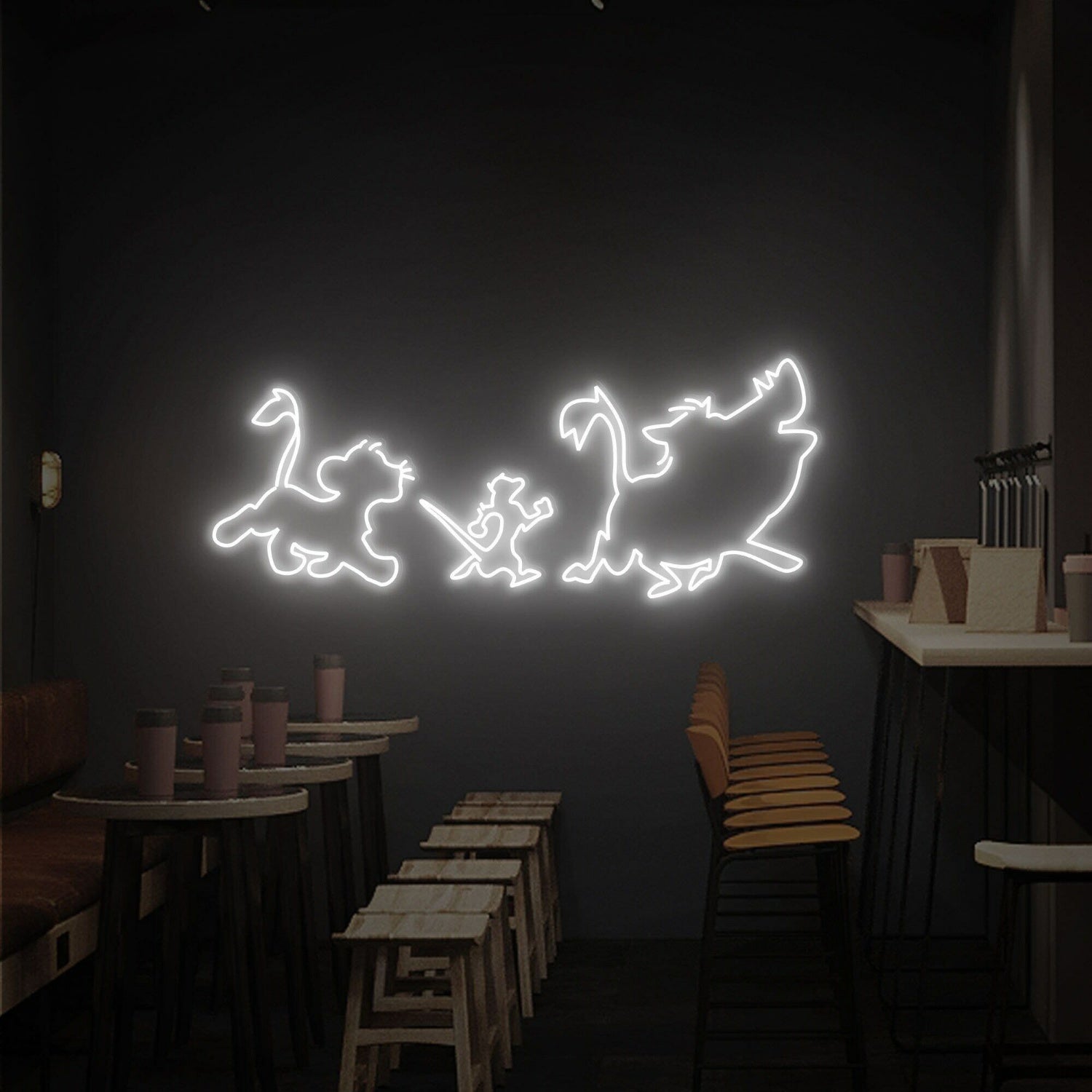 The Lion King Led Neon Sign A Addition For Game Rooms | Shineneon