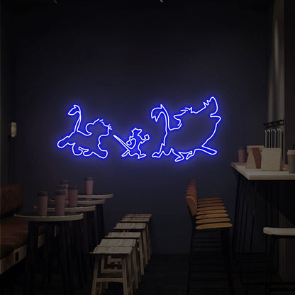 The Lion King Led Neon Sign A Addition For Game Rooms - Shineneon