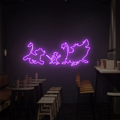 The Lion King Led Neon Sign A Addition For Game Rooms - Shineneon