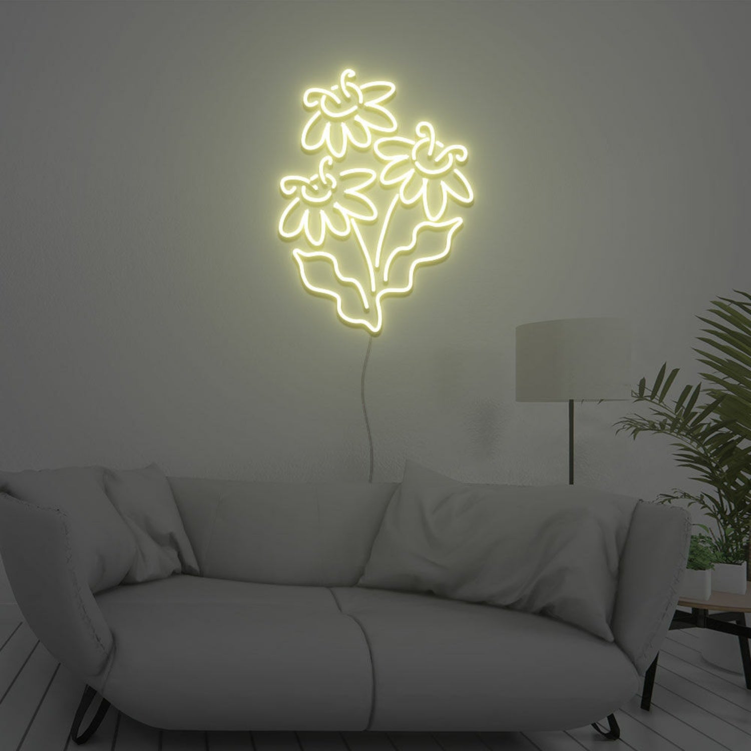 The Little Daisy Neon Light Signs Neon Sign For Wedding | Shineneon