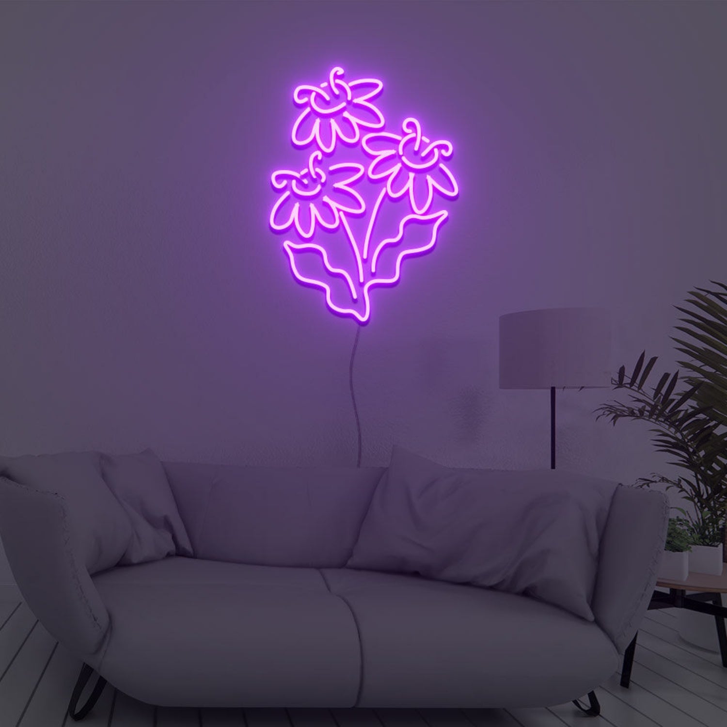 The Little Daisy Neon Light Signs Neon Sign For Wedding | Shineneon