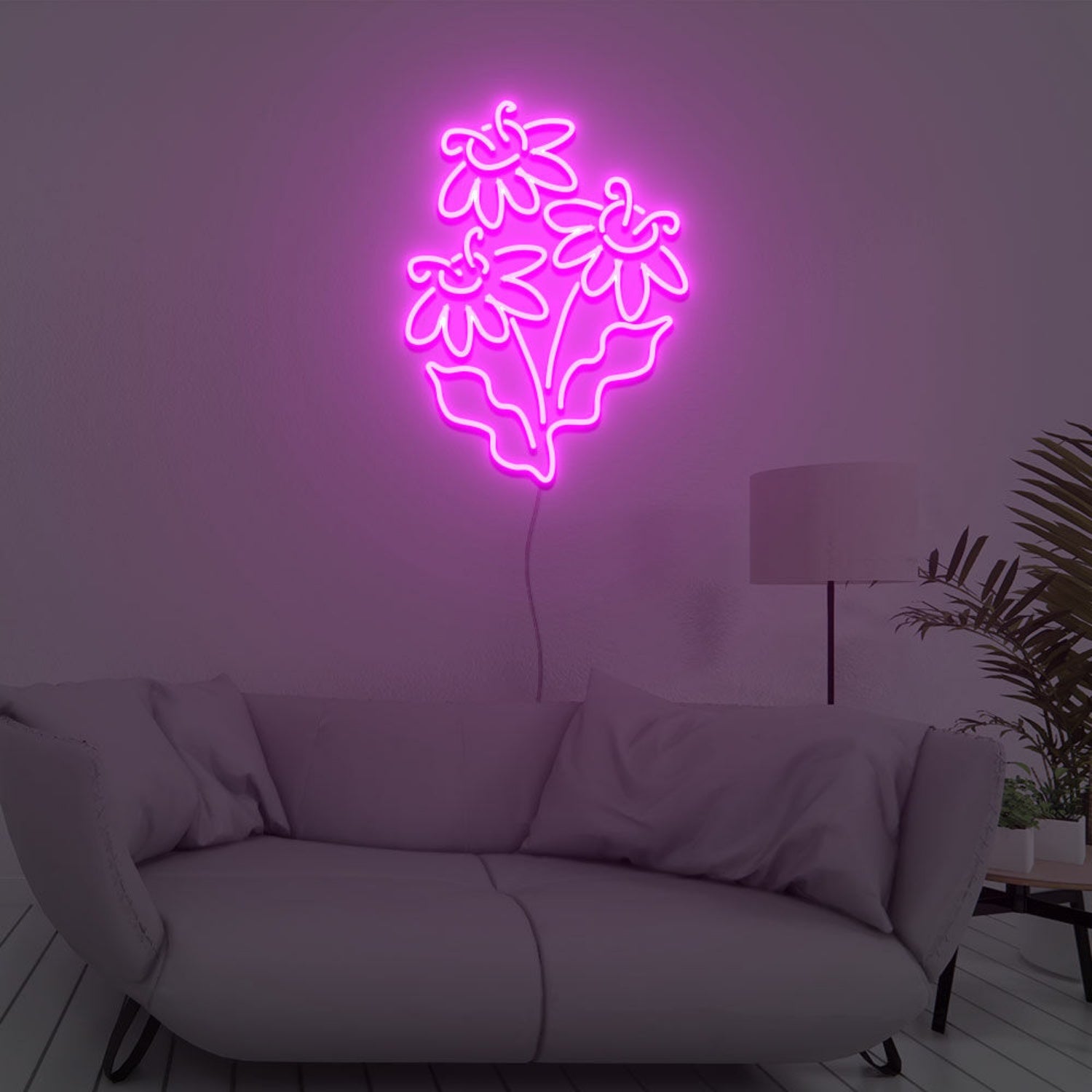 The Little Daisy Neon Light Signs Neon Sign For Wedding | Shineneon