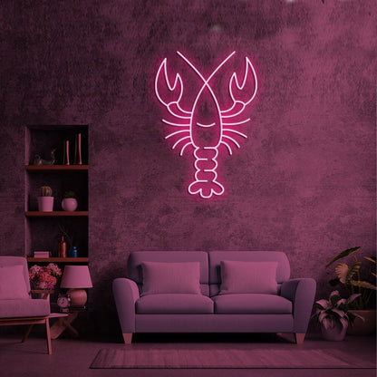 The Lobster Led Neon Sign For Food Lovers And Restaurants | Shineneon