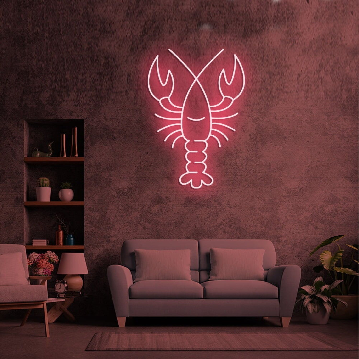 The Lobster Led Neon Sign For Food Lovers And Restaurants | Shineneon