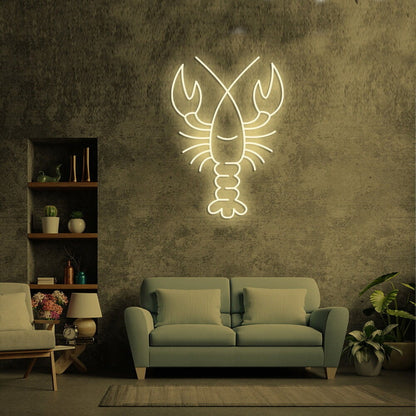 The Lobster Led Neon Sign For Food Lovers And Restaurants | Shineneon