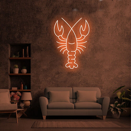The Lobster Led Neon Sign For Food Lovers And Restaurants | Shineneon