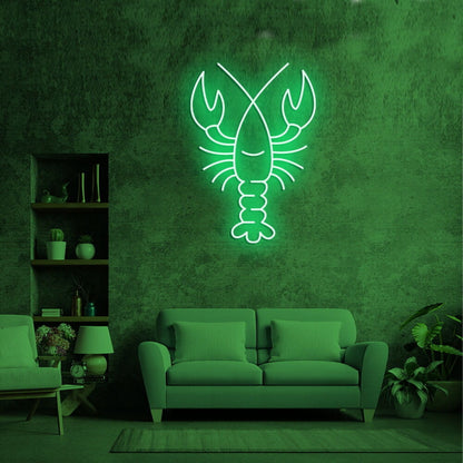 The Lobster Led Neon Sign For Food Lovers And Restaurants | Shineneon