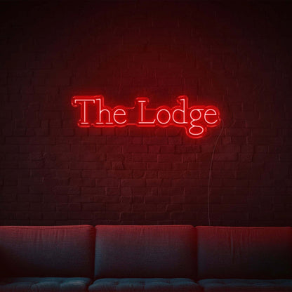 The Lodge Led Neon Sign - Shineneon
