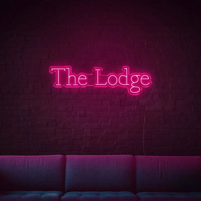 The Lodge Led Neon Sign - Shineneon