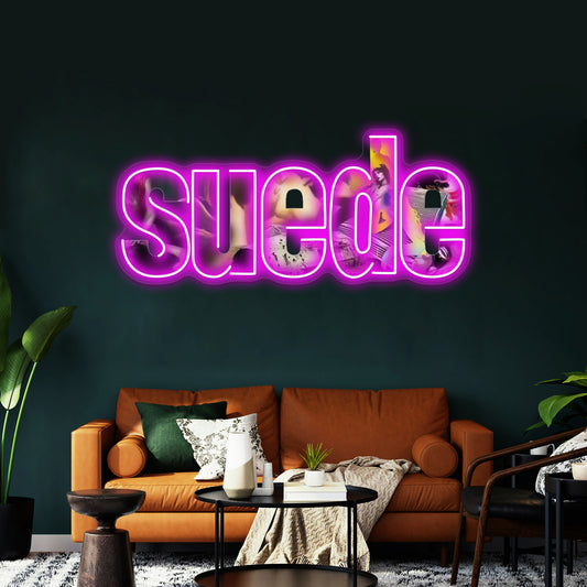 The London Suede Band Artwork Personalized Neon Signs