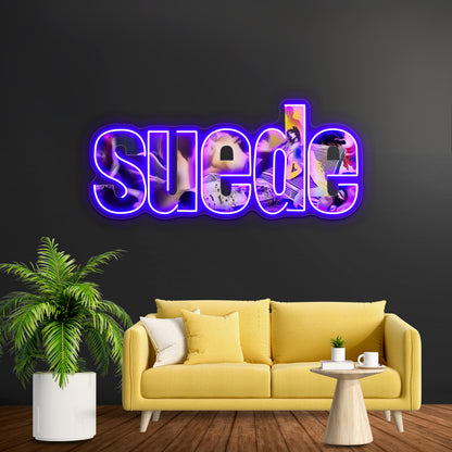 The London Suede Band Artwork Personalized Neon Signs