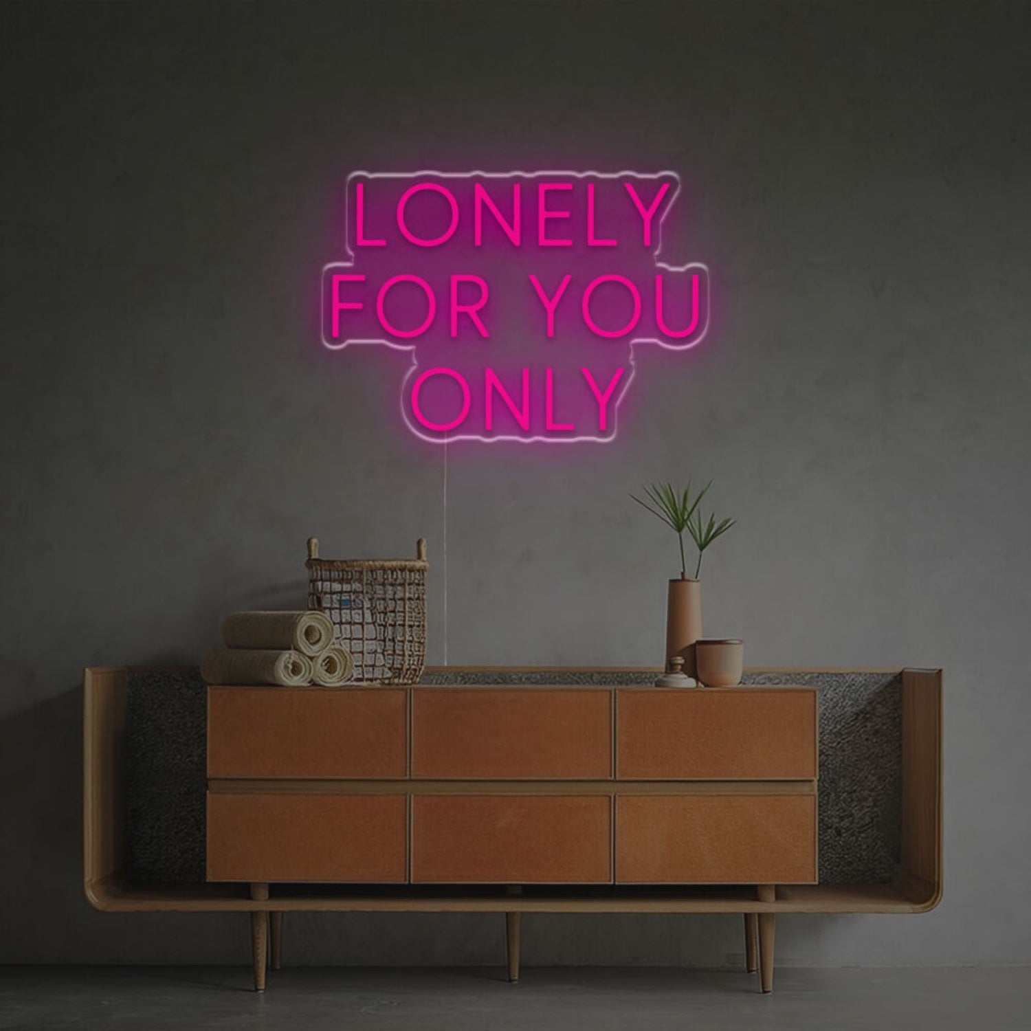 The Lonely For You Only Led Neon Sign | Shineneon