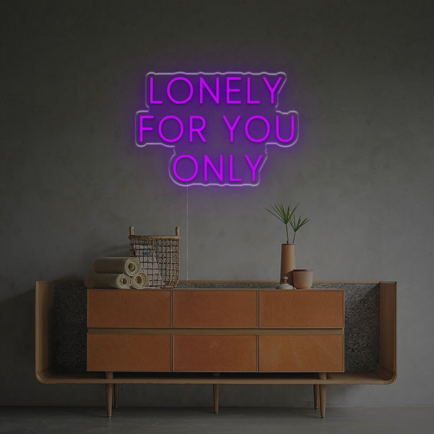 The Lonely For You Only Led Neon Sign | Shineneon