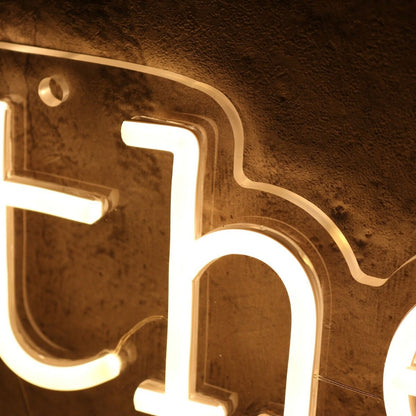 The Lovers And Leaders Space Yellow Led Neon Sign - Shineneon