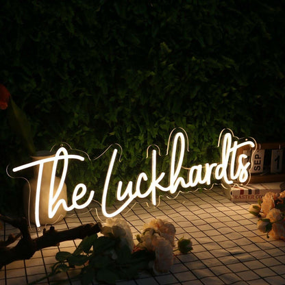 The Luckhardts Yellow Led Neon Sign - Shineneon