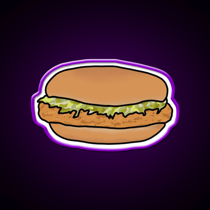 The Mcchicken Fast Food Led Neon Sign For Burger Place Rgb Color - Shineneon