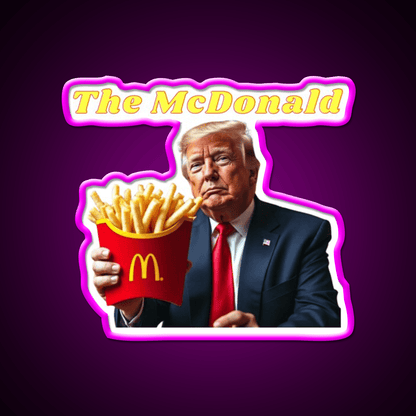 The Mcdonald Fast Food Led Neon Sign For Burger Place Rgb Color - Shineneon