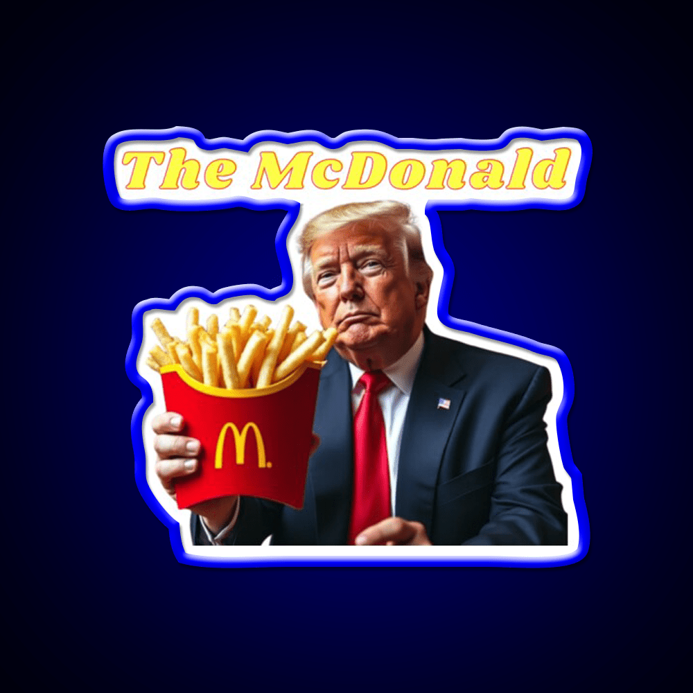 The Mcdonald Fast Food Led Neon Sign For Burger Place Rgb Color - Shineneon