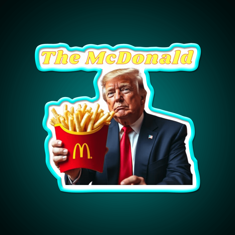 The Mcdonald Fast Food Led Neon Sign For Burger Place Rgb Color - Shineneon