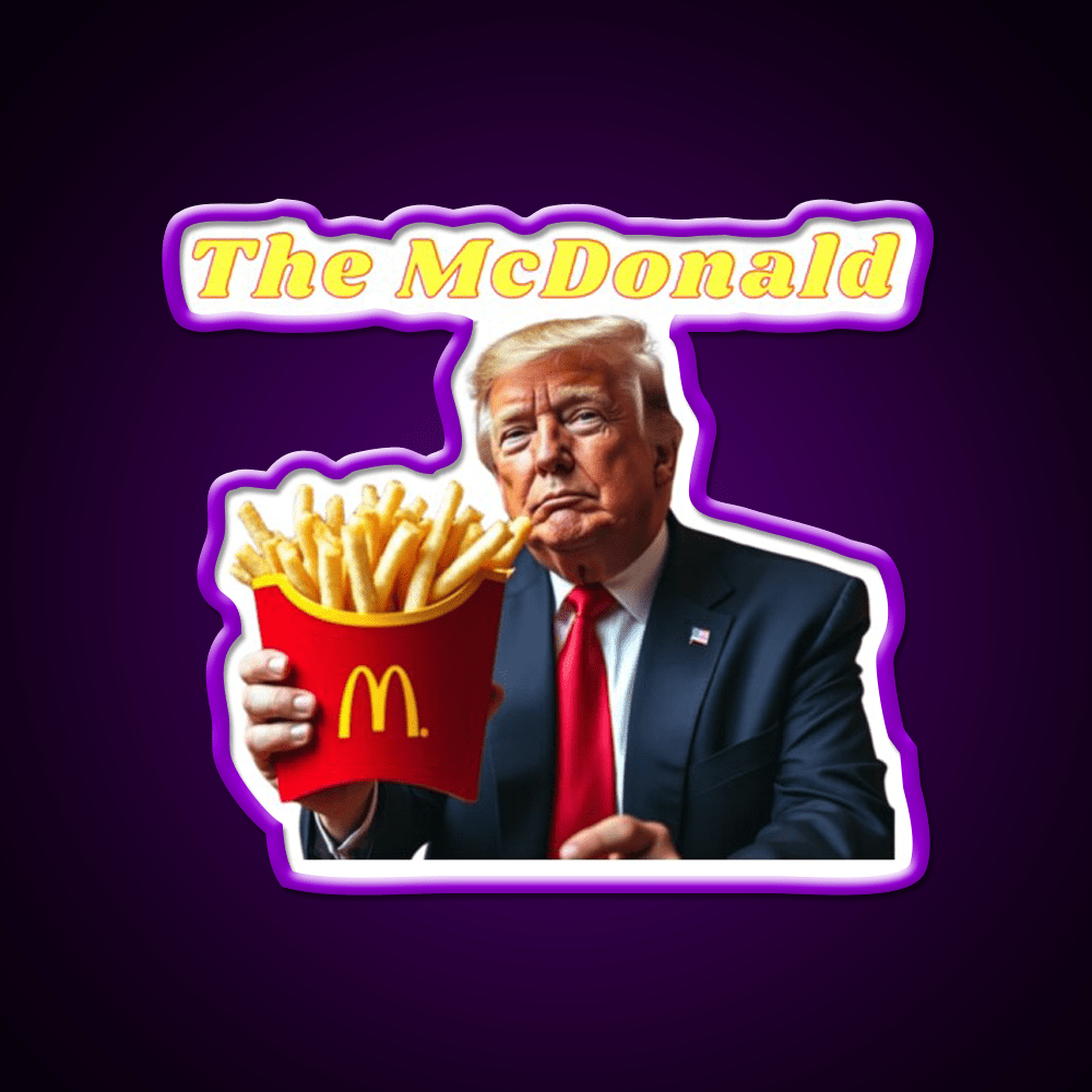 The Mcdonald Fast Food Led Neon Sign For Burger Place Rgb Color - Shineneon