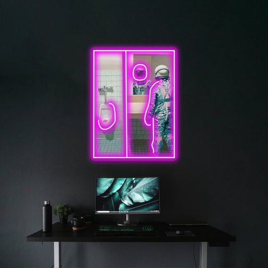 The Mens Room Artwork Personalized Neon Signs