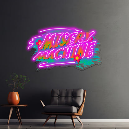 The Misery Machine Artwork Personalized Neon Signs