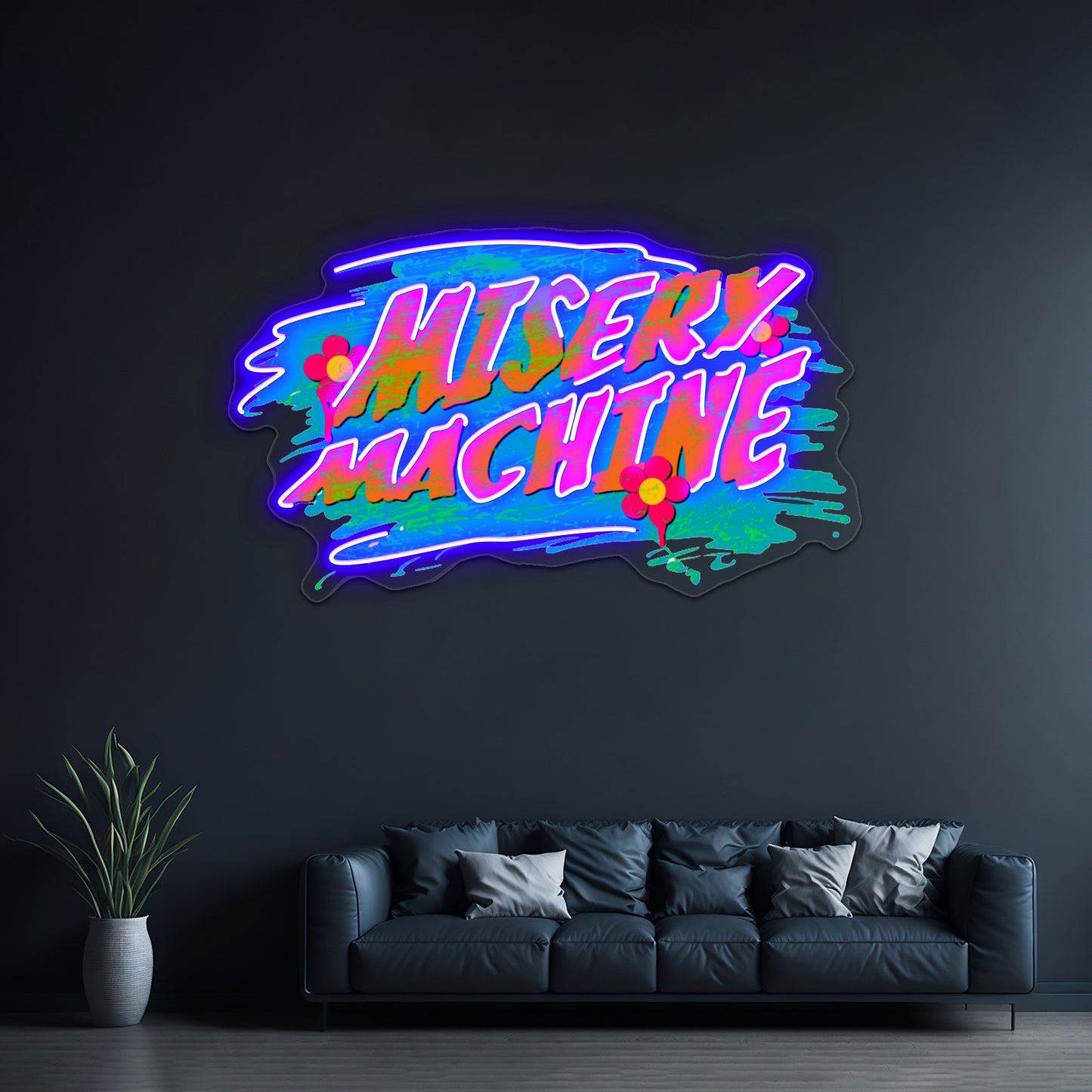 The Misery Machine Artwork Personalized Neon Signs