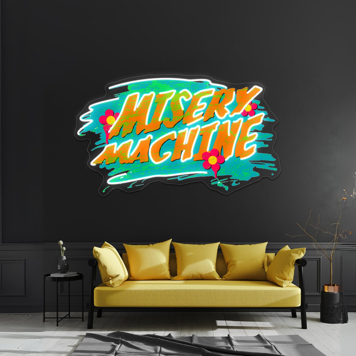 The Misery Machine Artwork Personalized Neon Signs