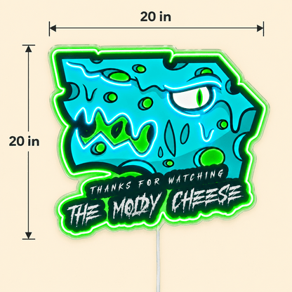 THE MOLDY CHEEZE Custom LED Neon Sign Waterproof - Shineneon