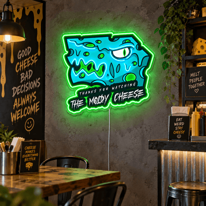 THE MOLDY CHEEZE Custom LED Neon Sign Waterproof - Shineneon