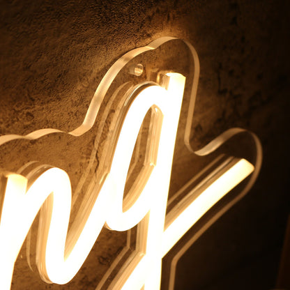 The Mung Yellow Led Neon Sign - Shineneon