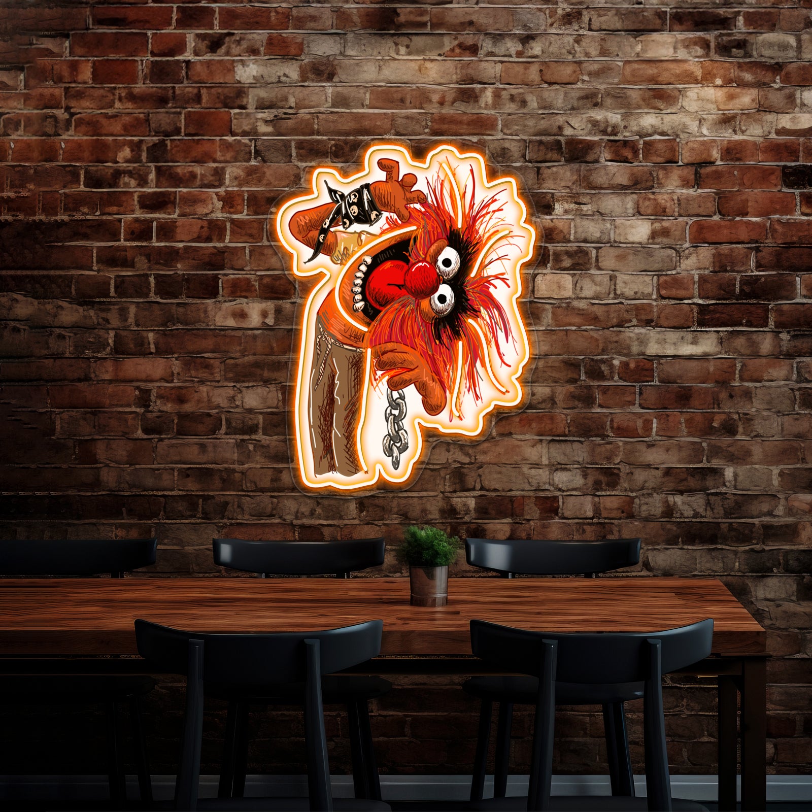 The Muppets Animal Illustration Artwork Personalized Neon Signs | Shineneon