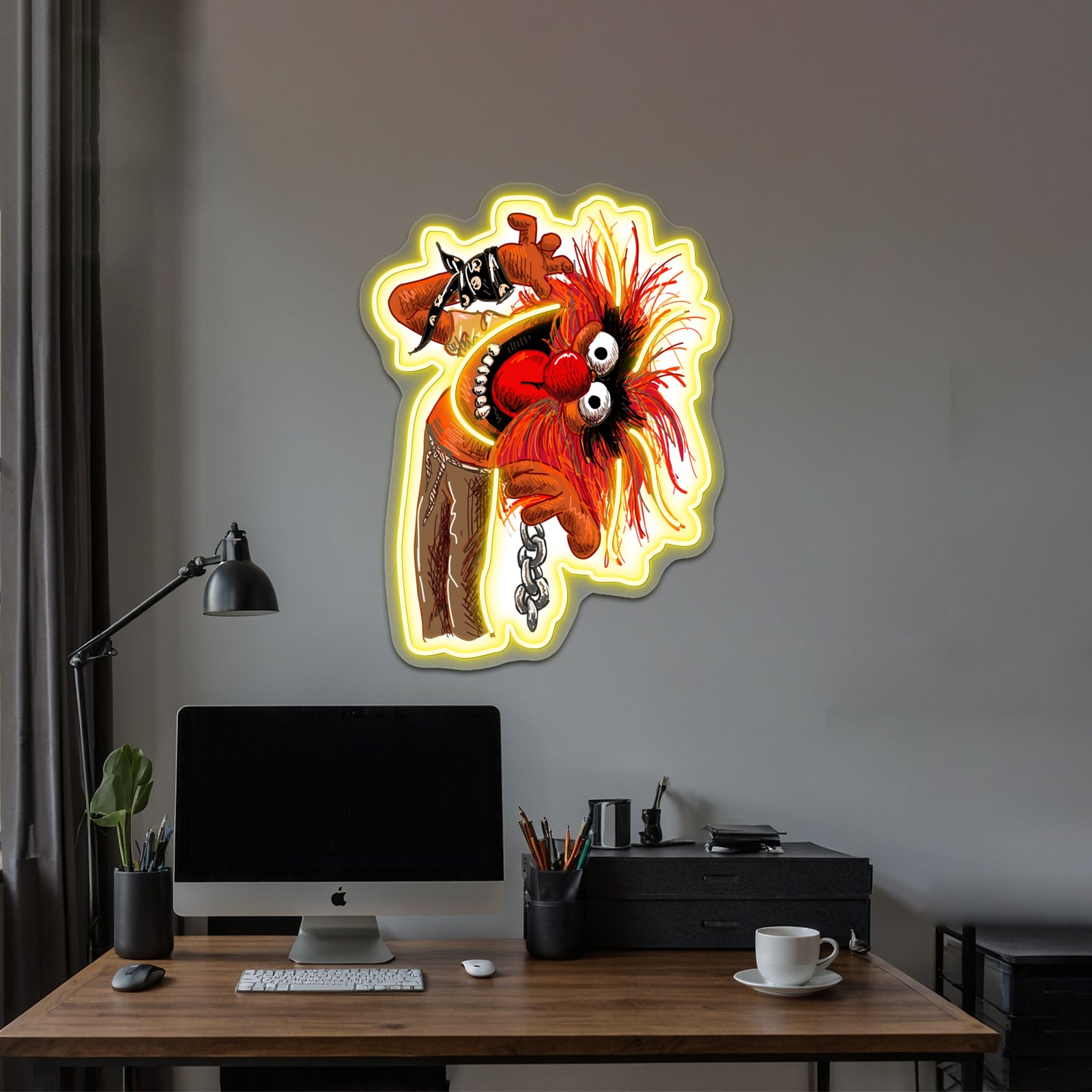 The Muppets Animal Illustration Artwork Personalized Neon Signs | Shineneon