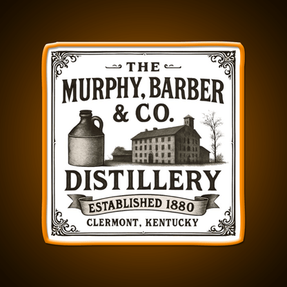 The Murphy Barber Co Distillery Whiskey Drink Bar Led Neon Sign Rgb Color - Shineneon