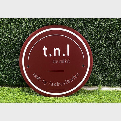 The Nail Loft Salon Acrylic Business Logo Sign - Shineneon