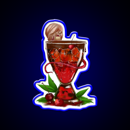The Nemesiss Cherry Virus Cocktail Bar Decor Led Neon Sign Rgb Color - LED neon sign view 5