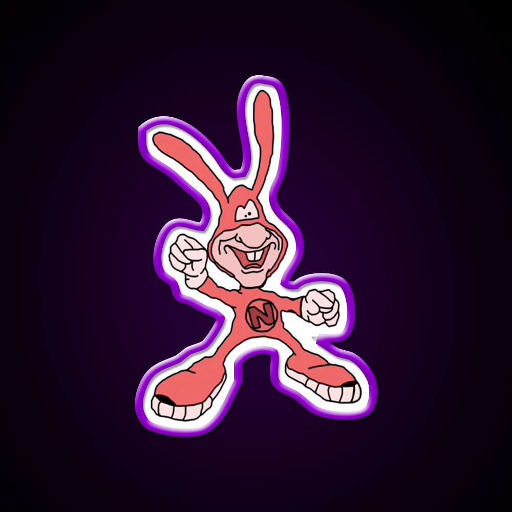 The Noid Fast Food Led Neon Sign For Burger Place Rgb Color - Shineneon