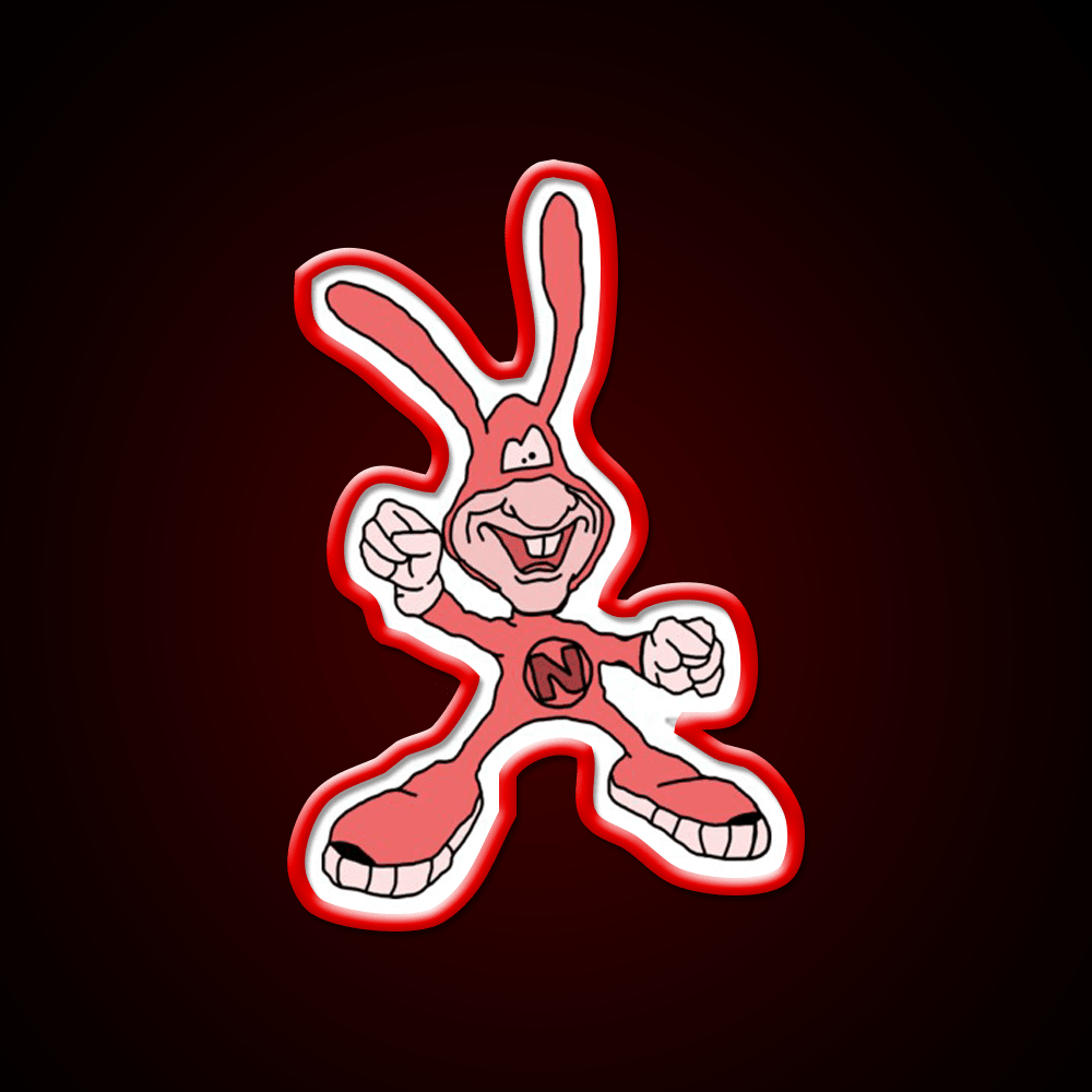 The Noid Fast Food Led Neon Sign For Burger Place Rgb Color - Shineneon