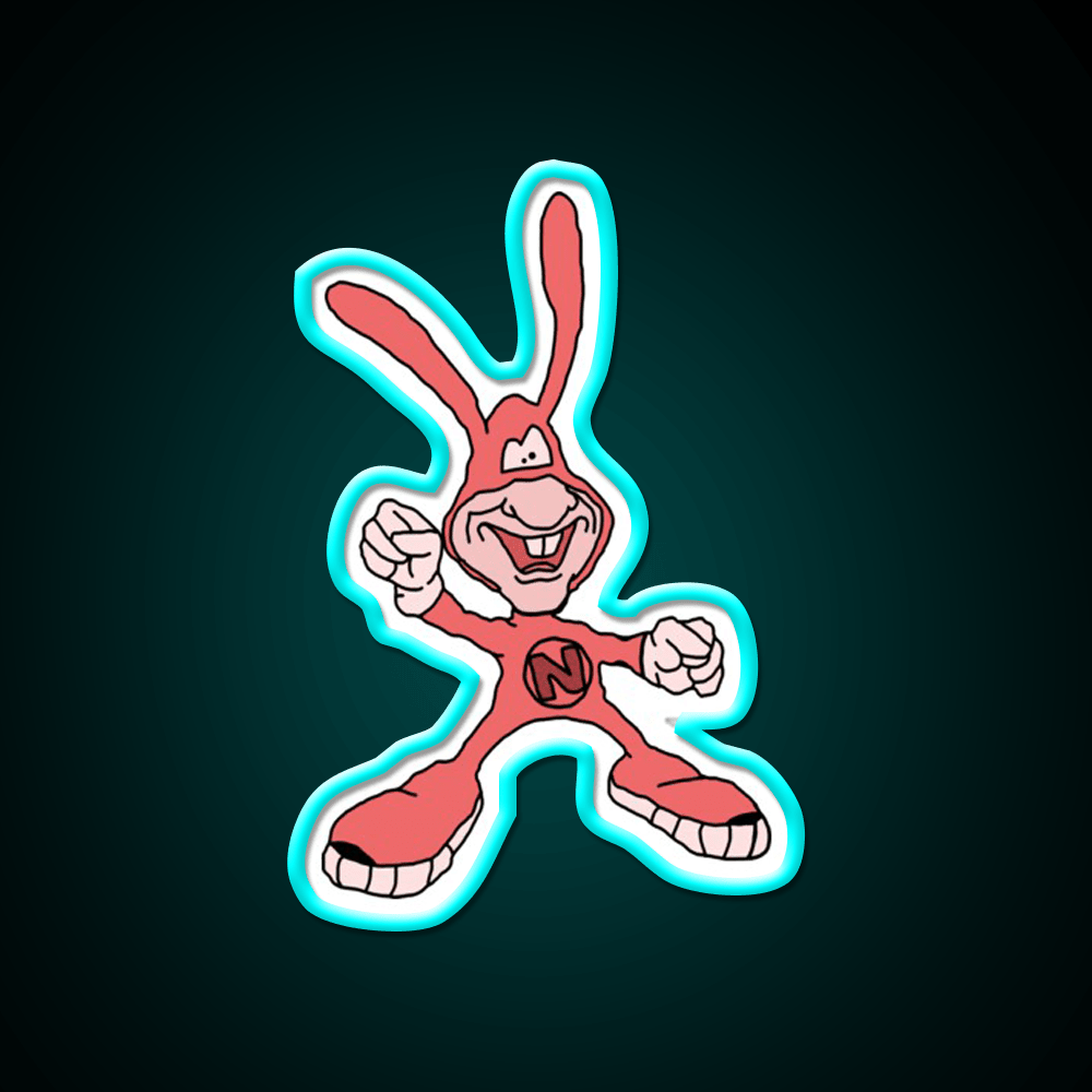 The Noid Fast Food Led Neon Sign For Burger Place Rgb Color - Shineneon