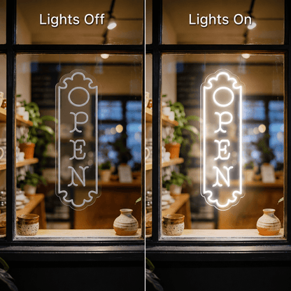 The Open Is Lit LED Neon Sign - Shineneon