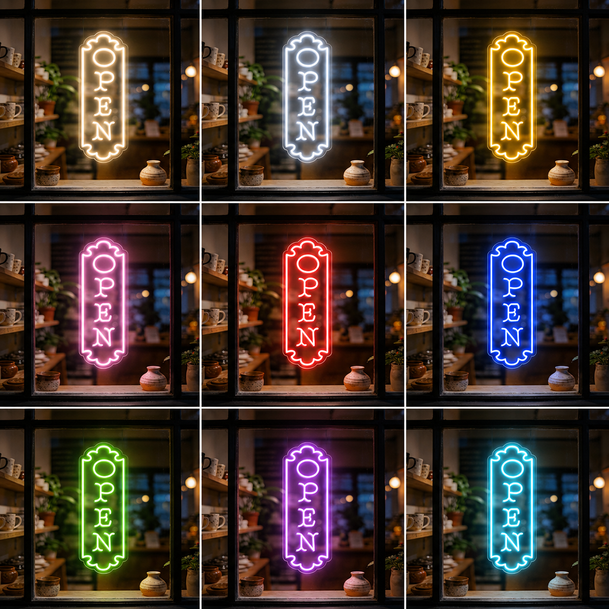 The Open Is Lit LED Neon Sign - Shineneon