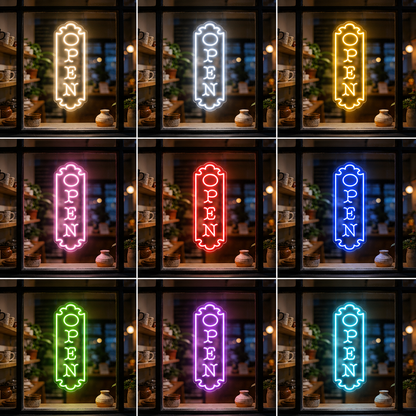 The Open Is Lit LED Neon Sign - Shineneon