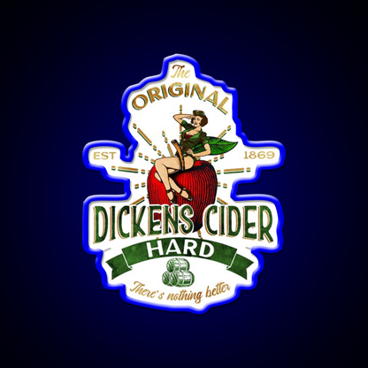 The Original Hard Dickens Cider Beer Bar Decor Led Neon Sign Rgb Color - LED neon sign view 5