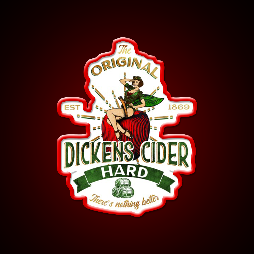 The Original Hard Dickens Cider Beer Bar Decor Led Neon Sign Rgb Color - LED neon sign view 10