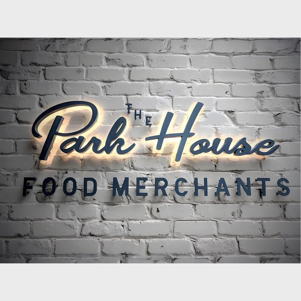 The Park House 3D Backlit Channel Letters Led Light Sign - Shineneon