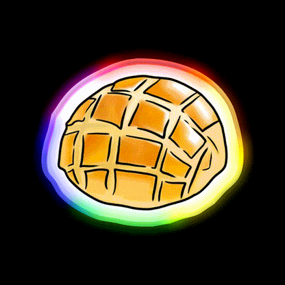 The Pineapple Bun Chinese Dim Sum Food Led Neon Sign Chinese Food Rgb Color