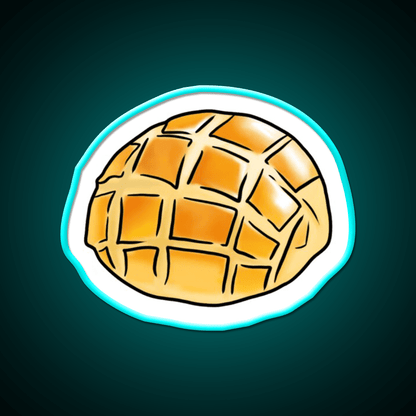 The Pineapple Bun Chinese Dim Sum Food Led Neon Sign Chinese Food Rgb Color - Shineneon