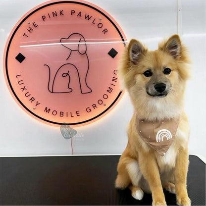 The Pink Pawlor Acrylic Business Logo Sign - Shineneon