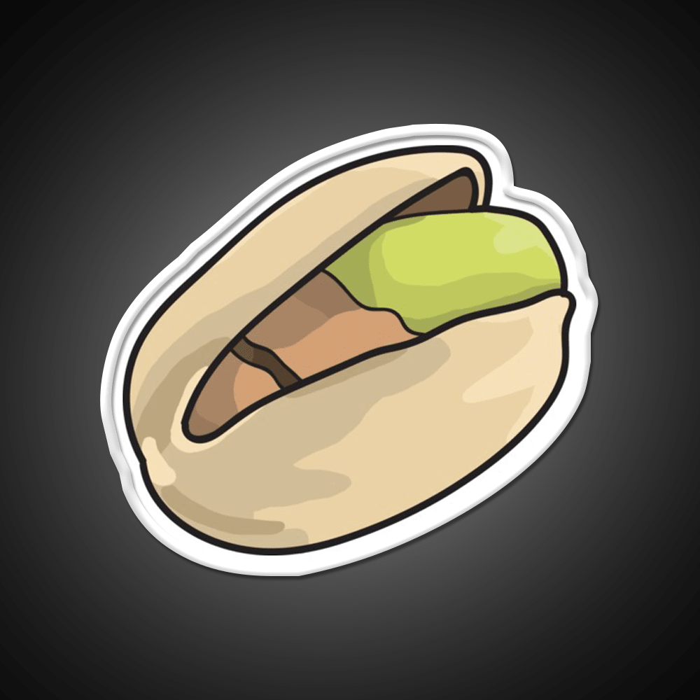 The Pistachio Snack Food Led Neon Sign Rgb Color - Shineneon