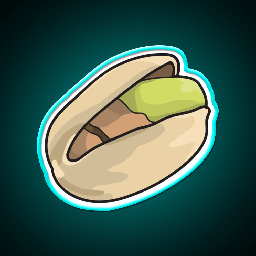 The Pistachio Snack Food Led Neon Sign Rgb Color - Shineneon